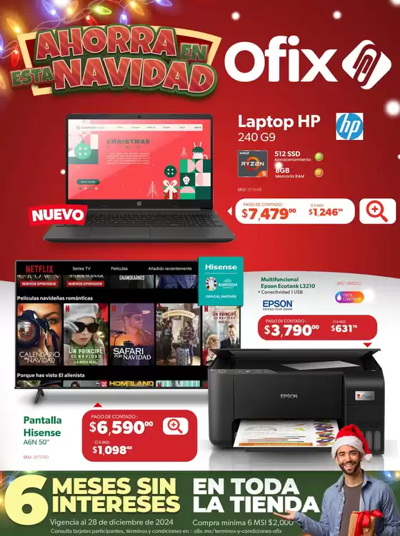 Catálogo Ofix | Ahorra en esta Navidad | 6/12/2024 - 17/12/2024