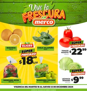 Catálogo Merco en García | Merco - Vive la frescura | 10/12/2024 - 12/12/2024