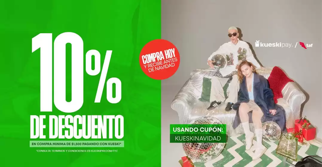 Catálogo TAF | 10% de descuento | 10/12/2024 - 31/12/2024