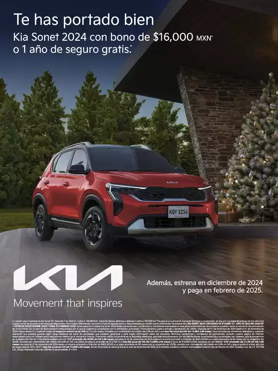 Catálogo Kia en Playa del Carmen | Te has portado bien, ven a Kia | 10/12/2024 - 29/12/2024