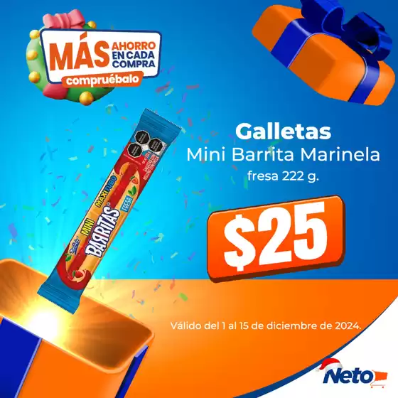 Catálogo Tiendas Neto en Heróica Puebla de Zaragoza | Galletas | 11/12/2024 - 31/12/2024