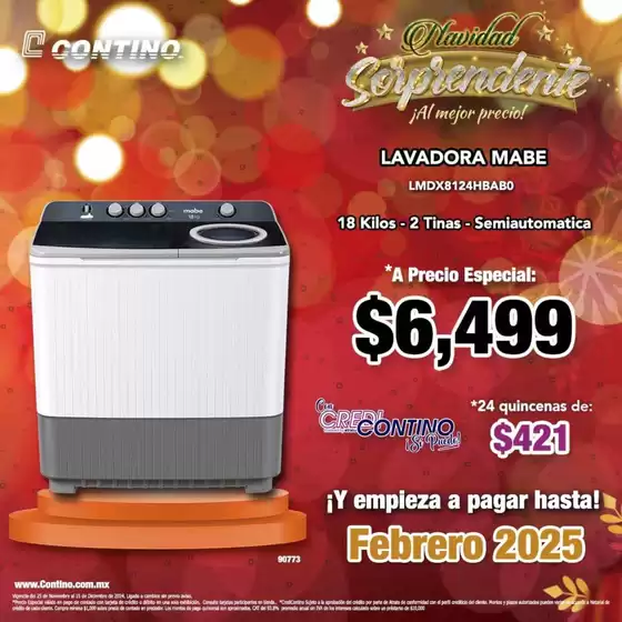 Catálogo Contino en Villahermosa | Navidad Sorprendente | 12/12/2024 - 15/12/2024