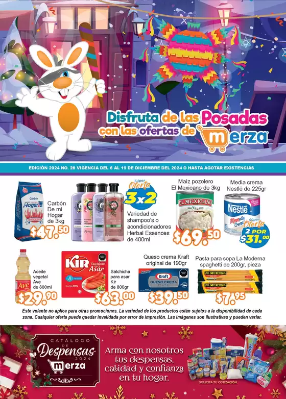 Catálogo Merza en Ciudad de México | Disfruta de las Posadas | 12/12/2024 - 19/12/2024