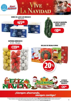 Ofertas de Farmacias y Salud | Vive la Navidad de Farmacias Guadalajara | 20/12/2024 - 31/12/2024