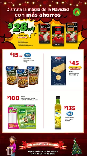 Ofertas de Supermercados en San Felipe (Baja California) | Ahorra esta Navidad de Bodega Aurrera | 20/12/2024 - 6/1/2025