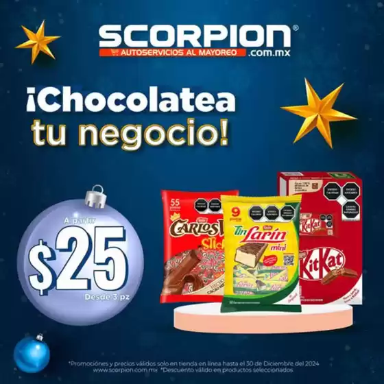 Catálogo Scorpion en Cuauhtémoc (CDMX) | Ofertas Navideñas | 20/12/2024 - 30/12/2024