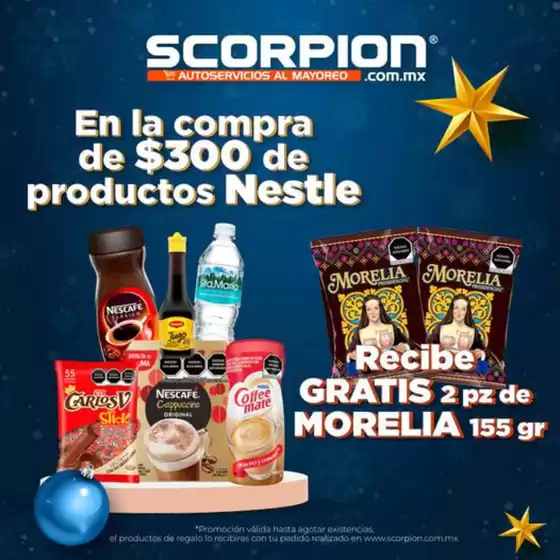 Catálogo Scorpion en Cuauhtémoc (CDMX) | Ofertas Navideñas | 20/12/2024 - 30/12/2024