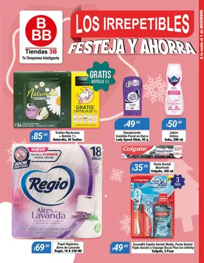 Catálogo Tiendas 3B en Celaya | Festeja y Ahorra | 20/12/2024 - 31/12/2024