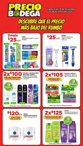 Ofertas de Supermercados en Guachochi | Precio más bajo del rumbo de Bodega Aurrera | 24/12/2024 - 6/1/2025