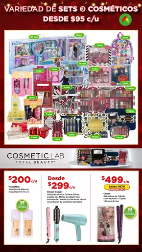 Ofertas de Supermercados en Guachochi | Variedad de sets cosmeticos de Bodega Aurrera | 24/12/2024 - 6/1/2025