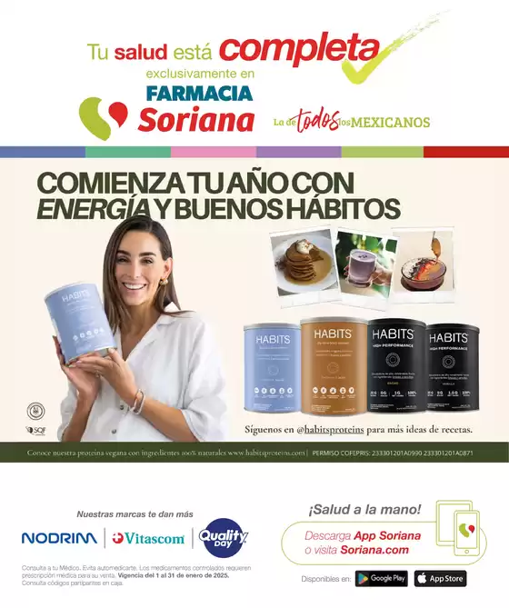 Catálogo Soriana Híper en Tlaquepaque | Folleto Farmacia Soriana Híper | 3/1/2025 - 31/1/2025