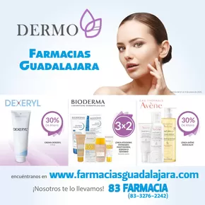 Ofertas de Farmacias y Salud en Mérida | Folleto Dermo de Farmacias Guadalajara | 3/1/2025 - 31/1/2025