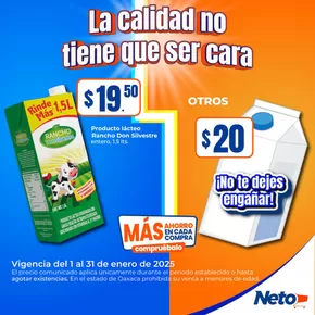 Ofertas de Supermercados en Tampico Alto | Ofertas principales para ahorradores de Tiendas Neto | 3/1/2025 - 31/1/2025