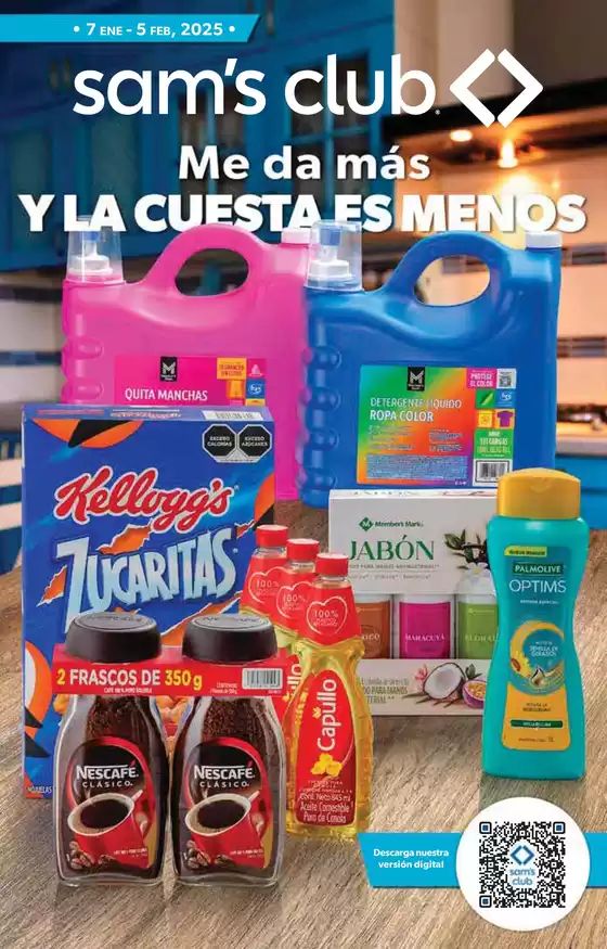 Catálogo Sam's Club en Santiago de Querétaro | Me da más y cuesta menos | 7/1/2025 - 5/2/2025