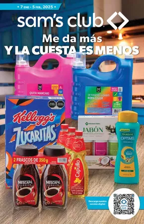 Ofertas de Supermercados en Ciudad de México | Me da más y cuesta menos de Sam's Club | 7/1/2025 - 5/2/2025