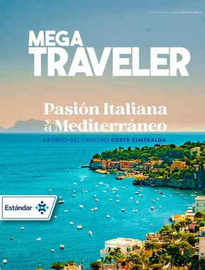 Ofertas de Viajes y Entretenimiento en Tlalpan (CDMX) | Mega Traveler : Pasión Italiana de Mega travel | 7/1/2025 - 31/1/2025