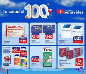 Ofertas de Farmacias y Salud en Mérida | Folleto Enero de Farmacias Benavides | 8/1/2025 - 31/1/2025