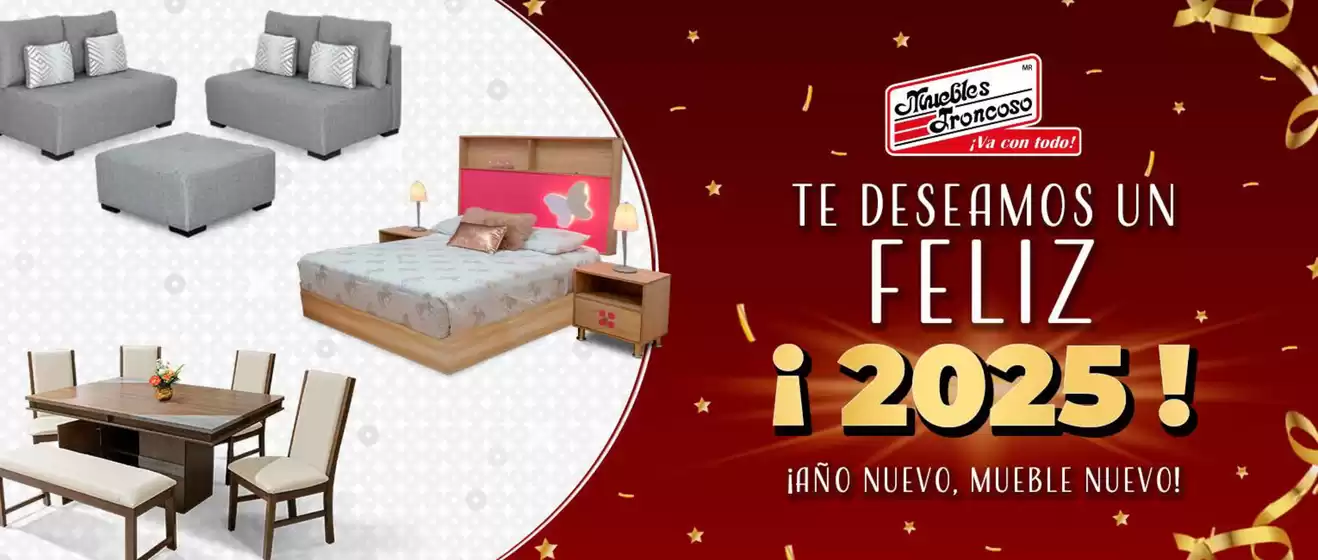 Catálogo Muebles Troncoso en Ciudad de México | Te deseamos un feliz 2025 | 8/1/2025 - 31/1/2025