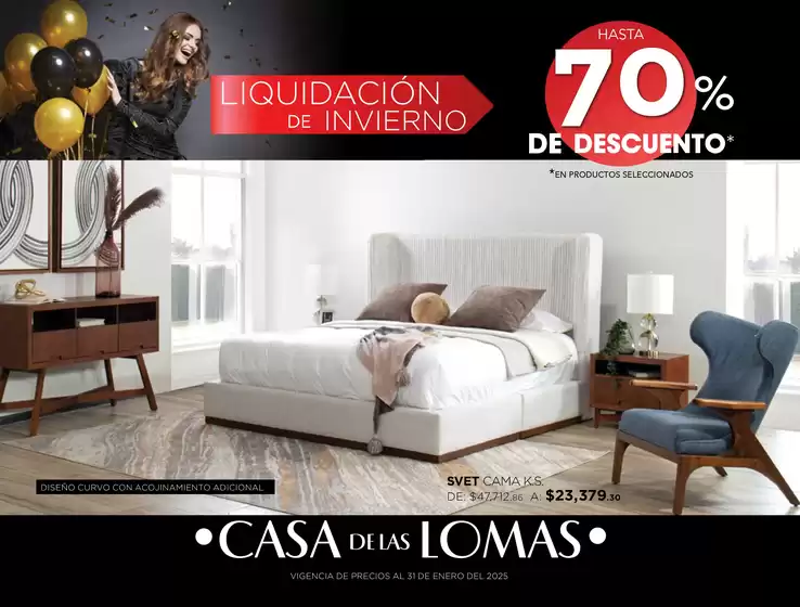 Catálogo Casa de las Lomas en Ecatepec de Morelos | Liquidación de invierno | 10/1/2025 - 31/1/2025