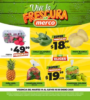 Catálogo Merco en Ciudad Apodaca | Vive la frescura | 14/1/2025 - 16/1/2025