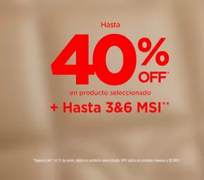 Ofertas de Marcas de Lujo | Hasta 40% off de Cloe | 15/1/2025 - 31/1/2025