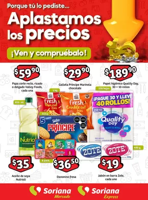 Catálogo Soriana Mercado | Aplastamos los precios CDMX | 15/1/2025 - 29/1/2025