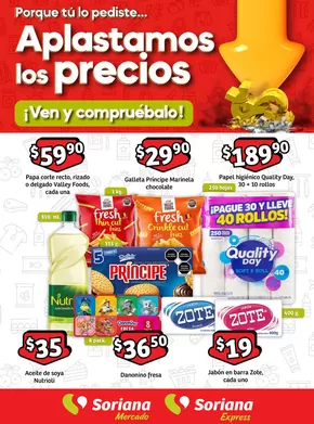 Catálogo Soriana Mercado | Aplastamos los precios | 16/1/2025 - 29/1/2025