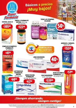 Ofertas de Farmacias y Salud en Mérida | Boletín Farmacias Guadalajara de Farmacias Guadalajara | 16/1/2025 - 31/1/2025