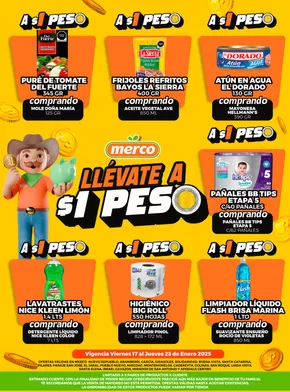 Catálogo Merco en Monterrey | Folleto Merco | 17/1/2025 - 23/1/2025