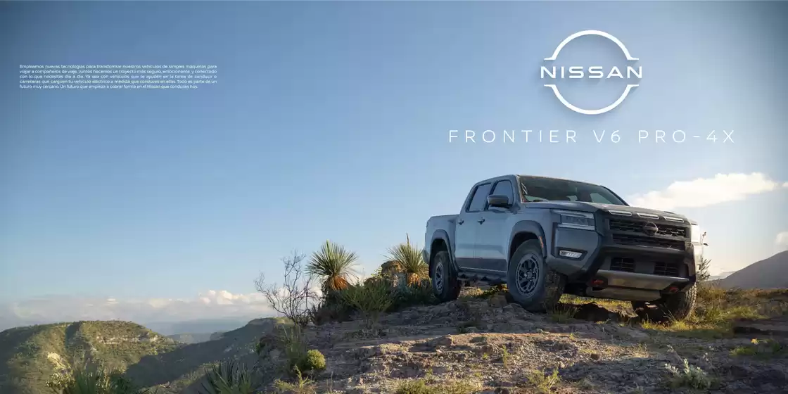 Catálogo Nissan en San Jerónimo Chicahualco | Nissan Frontier V6 PRO-4X | 21/1/2025 - 20/1/2026