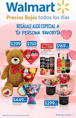 Catálogo Walmart en San Nicolás de los Garza | San Valentín | 21/1/2025 - 26/2/2025