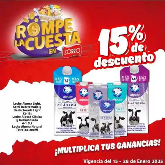 Catálogo Zorro | 15% de Descuento | 22/1/2025 - 28/1/2025