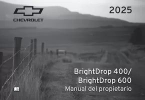 Catálogo Chevrolet | BrightDrop 400 Y BrightDrop 600 Manual del propietario | 22/1/2025 - 31/12/2025