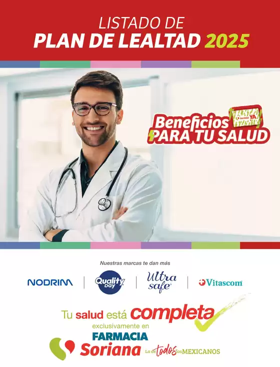 Catálogo Soriana Mercado en Coatzacoalcos | Listado Farmacia Plan de Lealtad 2025 | 24/1/2025 - 31/12/2025