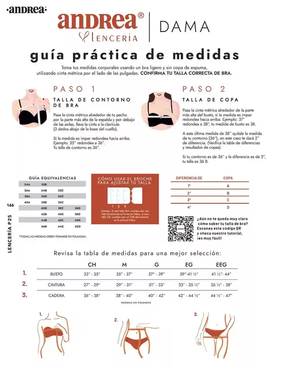 Catálogo Andrea en Santiago de Querétaro | ANDREA | lencerìa | 26/1/2025 - 24/5/2025