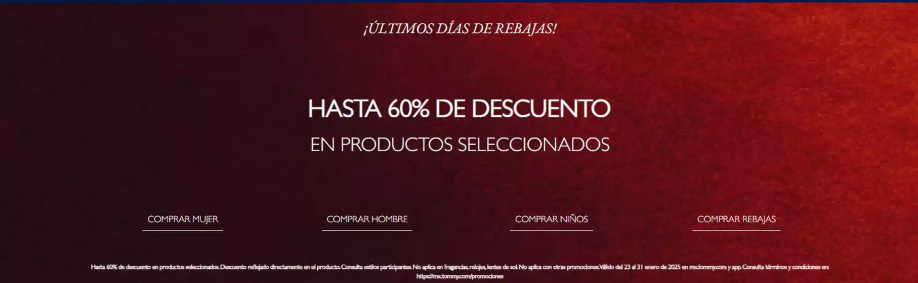 Catálogo Tommy Hilfiger en Mérida | Hasta 60% off | 24/1/2025 - 31/1/2025