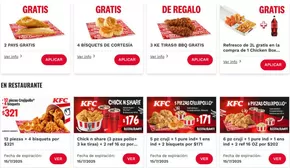 Ofertas de Restaurantes en Delicias | KFC - Ofertas de KFC | 30/1/2025 - 15/7/2025