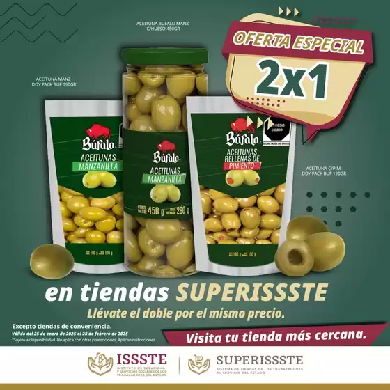 Catálogo SuperISSSTE en Toluca de Lerdo | Ofertas SuperISSSTE | 31/1/2025 - 28/2/2025