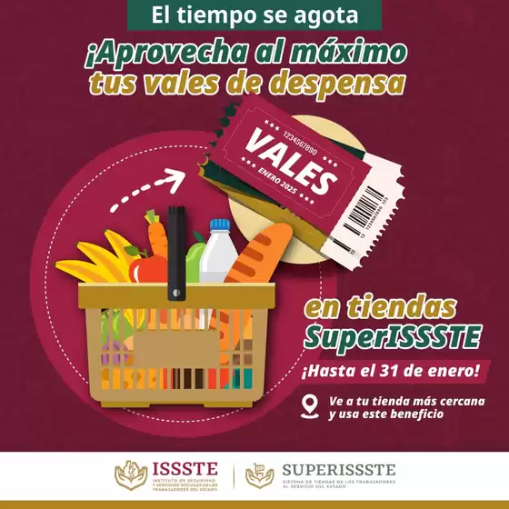 Catálogo SuperISSSTE en Toluca de Lerdo | Ofertas SuperISSSTE | 31/1/2025 - 28/2/2025