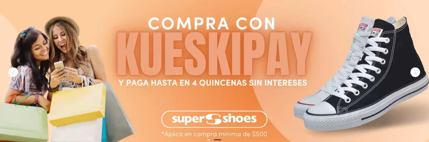 Catálogo SuperShoes en Morelia | Compra con Kueskipay | 31/1/2025 - 31/5/2025