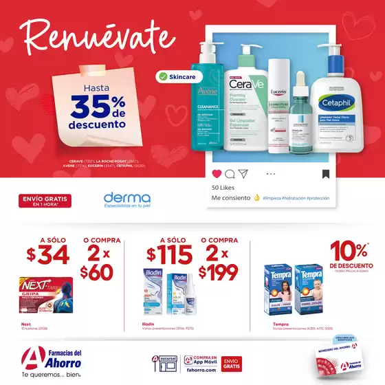 Catálogo Farmacias del Ahorro | Ofertas derma | 3/2/2025 - 28/2/2025