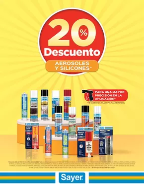 Ofertas de Ferreterías en Atlatlahucan | 20% de descuento de Sayer | 3/2/2025 - 14/3/2025