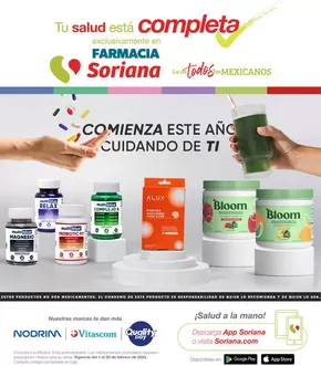 Catálogo Soriana Mercado | Folleto Farmacia Febrero Mercado Nacional | 4/2/2025 - 28/2/2025