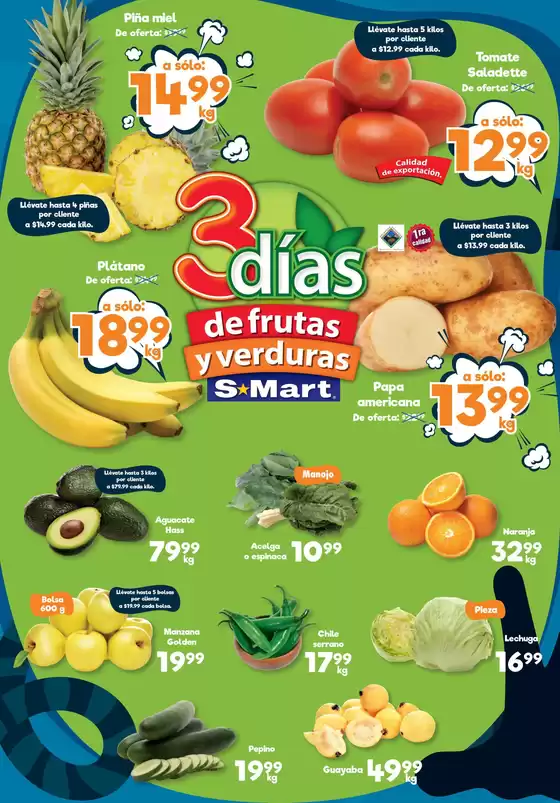 Catálogo S-Mart en Ciudad Juárez | Ofertas al ataque Juarez | 4/2/2025 - 6/2/2025