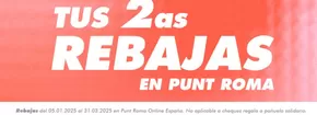 Ofertas de Ropa, Zapatos y Accesorios en Coatzacoalcos | Tus 2as rebajas en Punt Roma de Punto Roma | 14/2/2025 - 31/3/2025