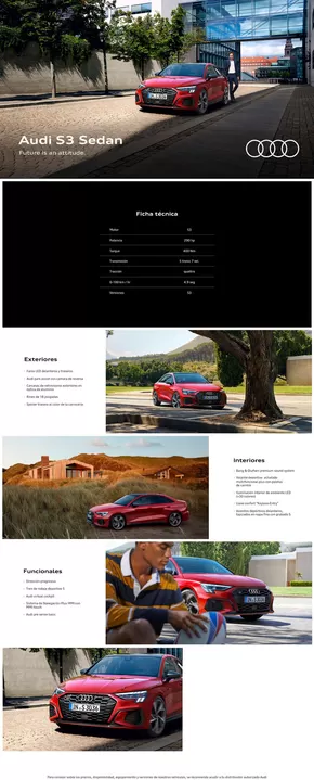 Catálogo Audi en Tuxtla Gutiérrez | Audi s3s | 18/2/2025 - 18/2/2026