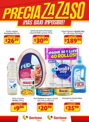 Ofertas de Supermercados en Amacuzac | Preciazazaso Valle de México de Soriana Híper | 28/2/2025 - 12/3/2025