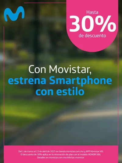 Catálogo Movistar en Buenavista (Cuauhtémoc) | Hasta 30% de descuento | 4/3/2025 - 31/3/2025