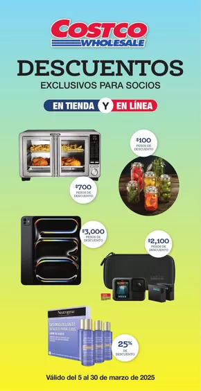 Ofertas de Supermercados en Monterrey | Cuponera Costco de Costco | 5/3/2025 - 30/3/2025