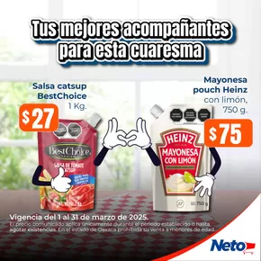 Catálogo Tiendas Neto en Atoyac de Álvarez | Gran variedad de ofertas | 1/3/2025 - 31/3/2025